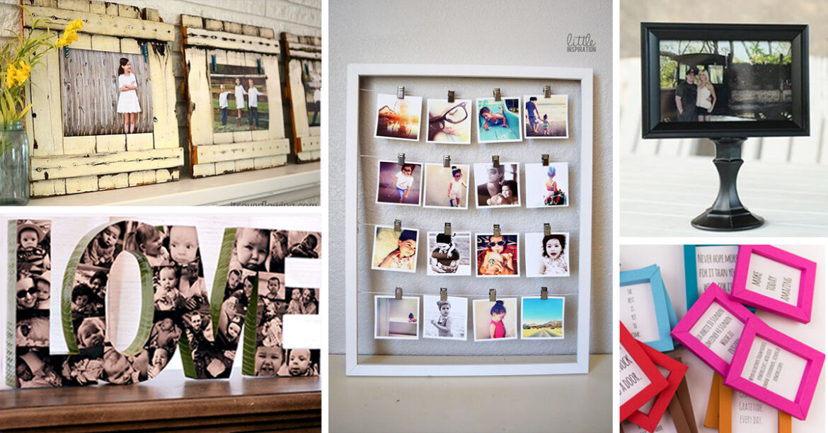 Kendin Yap Resim Çerçevesi Fikirleri – Teknoloji Arsiv DIY Picture Frame Ideas