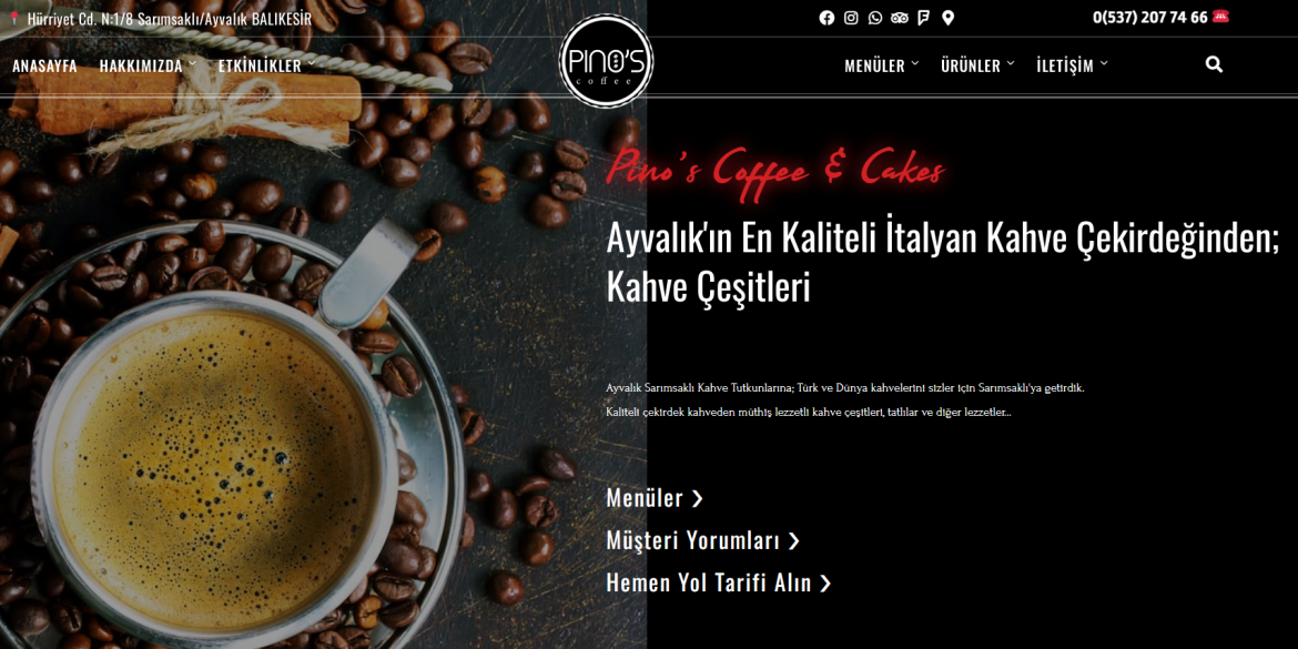 Ayvalık En Kaliteli Kahve