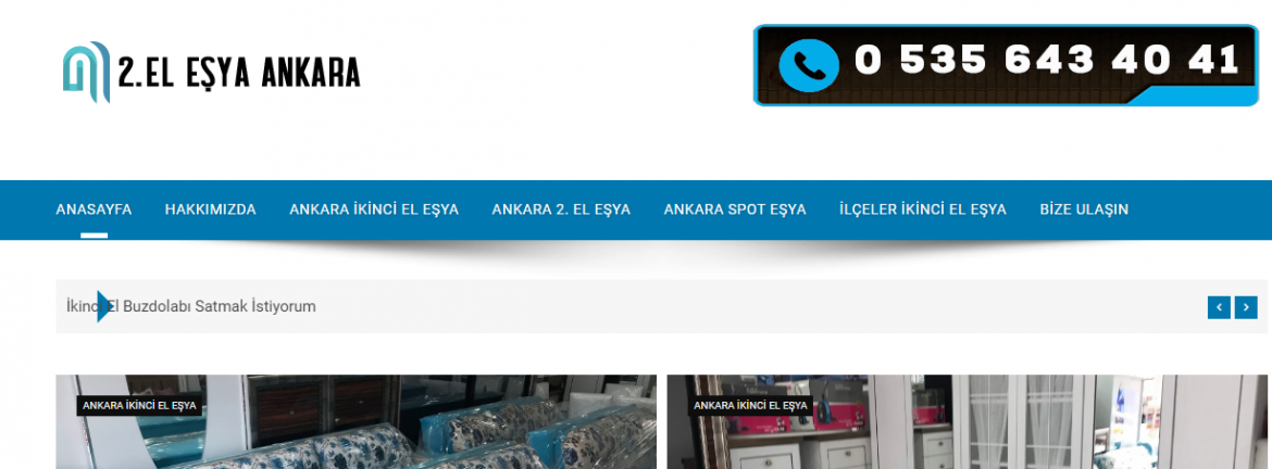 ankara ikinci el eşya