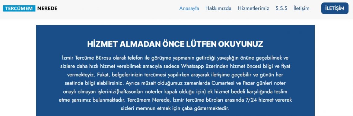 izmir tercüme büroları