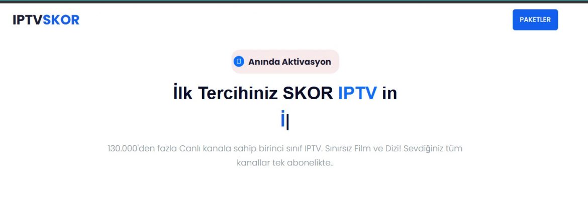 ıptv satın al