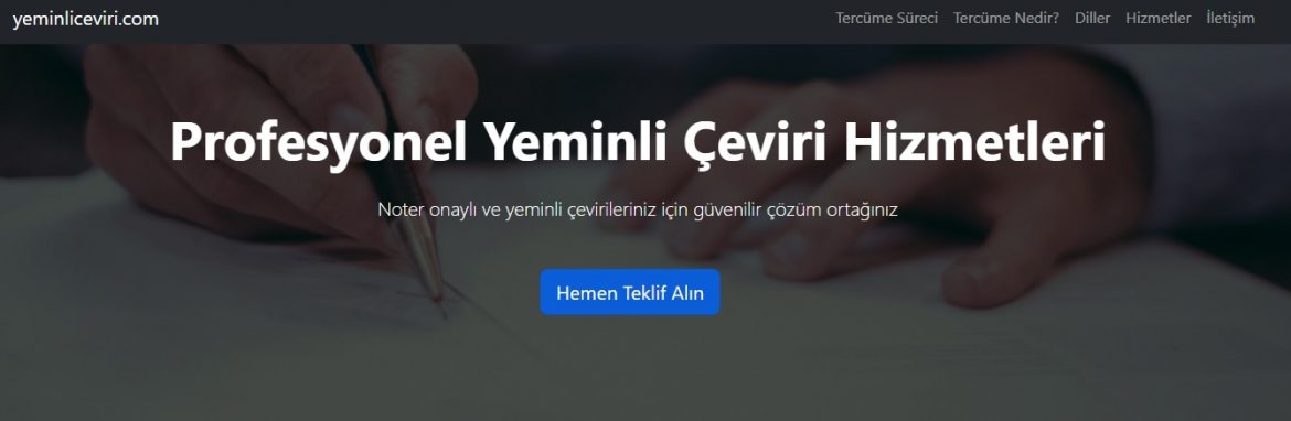 yeminli tercüman