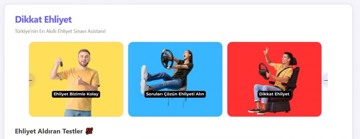 Çıkmış ehliyet soruları