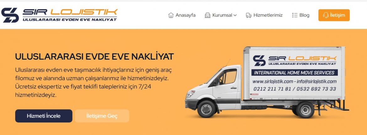 uluslararası evden eve nakliyat